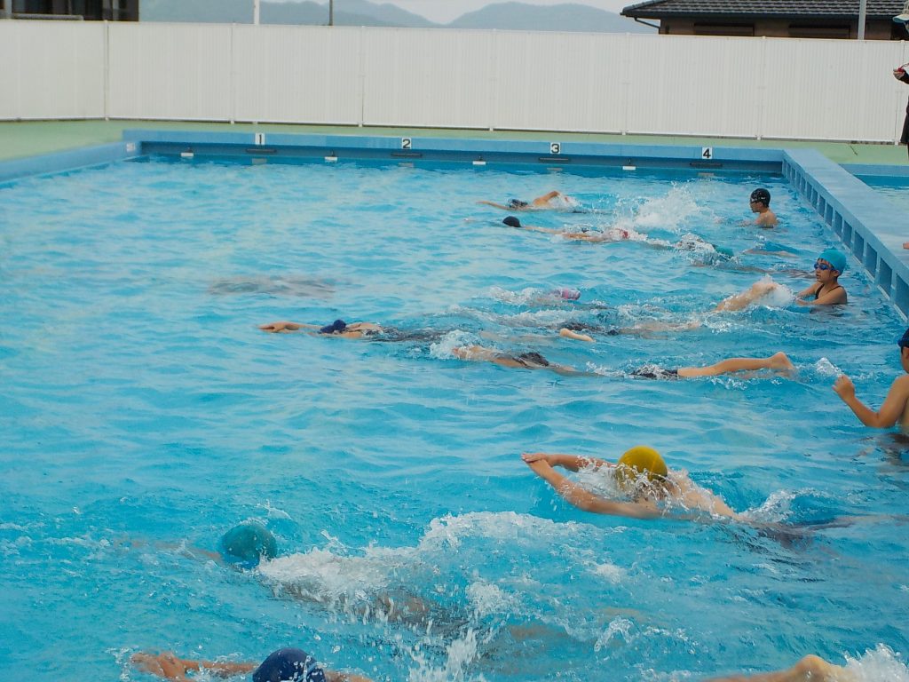 ６年生プール開き投稿 6.20 プール開き | 長門市立浅田小学校